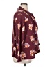 Maurices Floral Burgundy Cardigan Size 14 (0) - photo 4