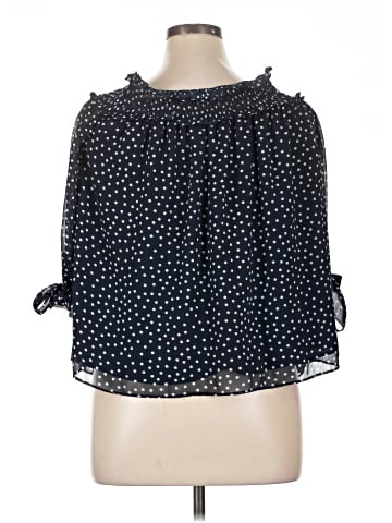 CeCe 3/4 Sleeve Blouse (view 2)