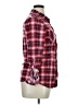 Passport 100% Polyester Plaid Red Long Sleeve Blouse Size XL - photo 4