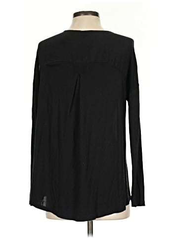 Vince. Long Sleeve Silk Top (view 2)