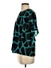MICHAEL Michael Kors 100% Polyester Teal Short Sleeve Blouse Size XS - photo 5