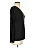 Vince. 100% Silk Black Long Sleeve Silk Top Size XS - photo 4