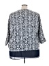 Ruby Rd. Blue 3/4 Sleeve T-Shirt Size 3X - photo 2