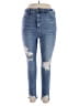 American Eagle Outfitters Hearts Blue Jeans Size 14 - photo 1