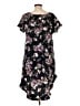 Umgee 100% Cotton Floral Black Casual Dress Size L - photo 2
