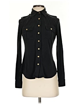 Tory Burch Long Sleeve Silk Top