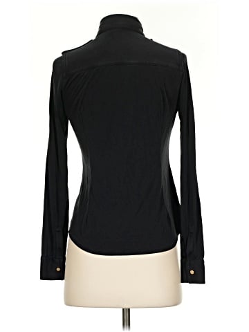 Tory Burch Long Sleeve Silk Top (view 2)