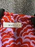 A.L.C. 100% Viscose Print Red Long Sleeve Blouse Size 6 - photo 7