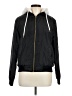 Hurley Solid Black Track Jacket Size M - photo 1