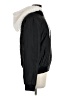 Hurley Solid Black Track Jacket Size M - photo 4