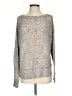 Eileen Fisher 100% Linen Metallic Silver Pullover Sweater Size S - photo 1