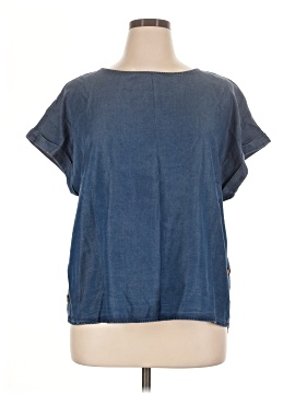 Jones New York Signature Short Sleeve Top (view 1)