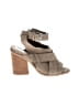 Marc Fisher LTD 100% Leather Tan Sandals Size 8 1/2 - photo 1
