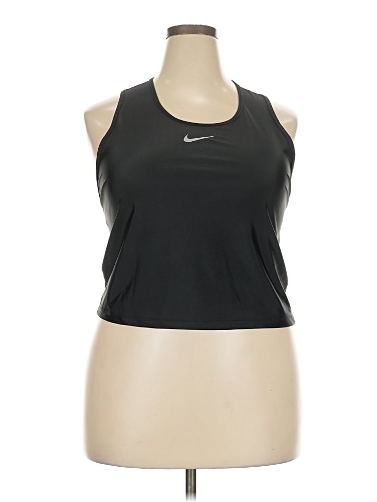 Pre-owned Nike Active Tank Top In Black