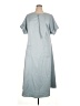 Unbranded 100% Polyester Solid Gray Casual Dress Size 1X - photo 1