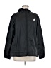 Adidas 100% Polyester Solid Black Windbreaker Size M - photo 1