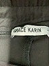 Grace Karin Solid Black Track Pants Size XL - photo 4