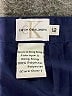 CALVIN KLEIN JEANS 100% Polyester Solid Blue Casual Skirt Size 12 - photo 4