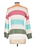 Sonoma Goods for Life 100% Polyester Color Block White Cardigan Size L - photo 2