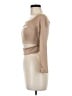 Love J Tan Long Sleeve Top Size M - photo 5