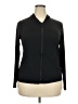 Lands' End Black Track Jacket Size 18 - photo 1