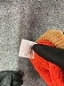Lumiere Chevron-herringbone Orange Pullover Sweater Size XL - photo 10