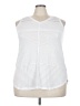 Avenue White Sleeveless Top Size 22 Plus - photo 1