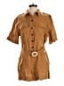 Banana Republic 100% Linen Tan Romper Size S - photo 1