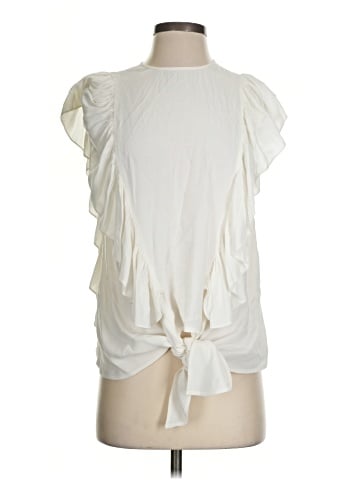 FRAME Sleeveless Blouse (view 1)