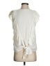 FRAME 100% Viscose Ivory Sleeveless Blouse Size S - photo 1