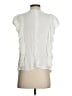 FRAME 100% Viscose Ivory Sleeveless Blouse Size S - photo 2