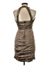 Nicole Miller 100% Polyester Brown Cocktail Dress Size 4 - photo 2