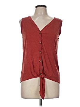 Green Envelope Sleeveless Blouse (view 1)