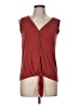 Green Envelope Red Sleeveless Blouse Size M - photo 1
