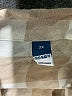 Old Navy 100% Cotton Checkered-gingham Tan 3/4 Sleeve Button-Down Shirt Size 2X - photo 7