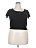 No Boundaries Black Short Sleeve Henley Size XXL - photo 1