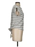 Code x Mode Stripes Ivory Sleeveless T-Shirt Size S - photo 4