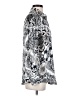 Zara Paisley Silver Long Sleeve Blouse Size XS - photo 4