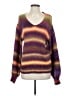 Vince Camuto Tie-dye Purple Pullover Sweater Size S - photo 1