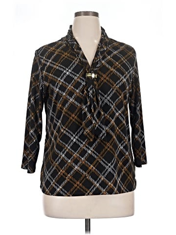 Adrienne Vittadini 3/4 Sleeve Blouse (view 1)