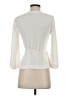 J.Crew 100% Polyester Ivory 3/4 Sleeve Blouse Size 0 (petite) - photo 2