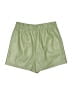 Steve Madden 100% Polyurethane Solid Green Shorts Size S - photo 2