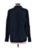 J.Crew Houndstooth Blue Long Sleeve Blouse Size 14 - photo 2