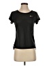 Nike 100% Polyester Black Active T-Shirt Size S - photo 1