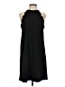 She + Sky Solid Black Casual Dress Size S - photo 1
