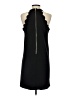 She + Sky Solid Black Casual Dress Size S - photo 2