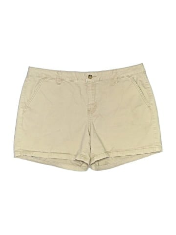 a.n.a. A New Approach Khaki Shorts (view 1)