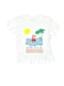 Assorted Brands White Short Sleeve Top Size 6 - 8 - photo 1