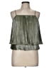 Ramy Brook 100% Polyester Silver Green Formal Skirt Size M - photo 1