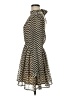 Forever 21 100% Polyester Chevron-herringbone Brown Casual Dress Size M - photo 5